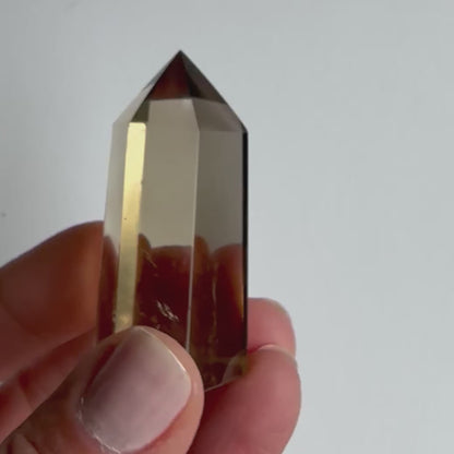Smoky Quartz Crystal Tower