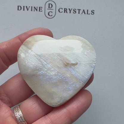 High Quality Moonstone Heart