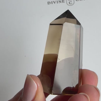 Smoky Quartz Crystal Tower