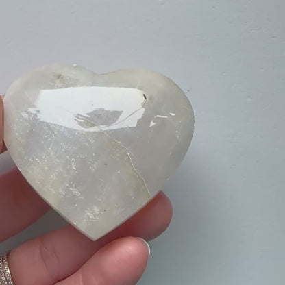 High Quality Moonstone Heart