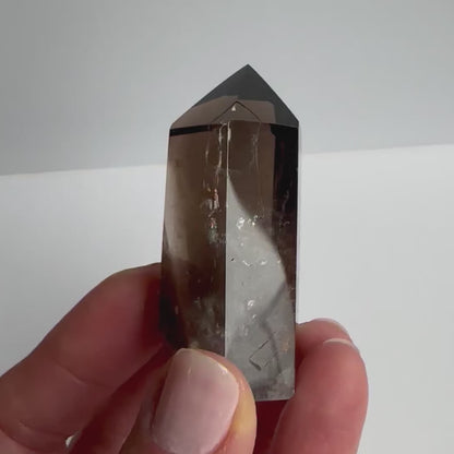 Smoky Quartz Crystal Tower
