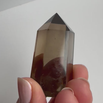 Smoky Quartz Crystal Tower