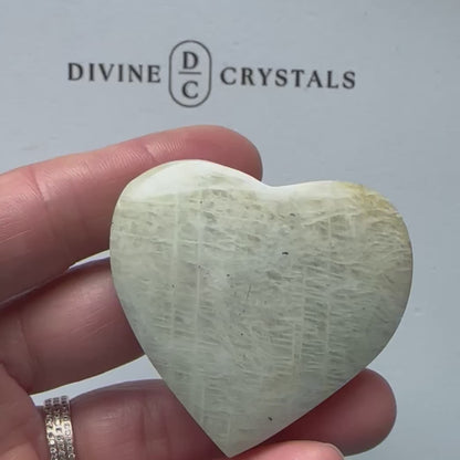 High Quality Moonstone Heart