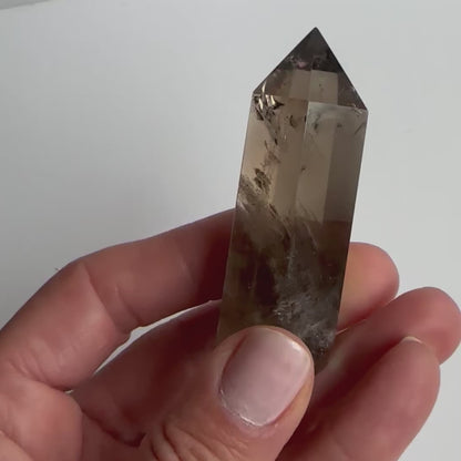Smoky Quartz Crystal Tower