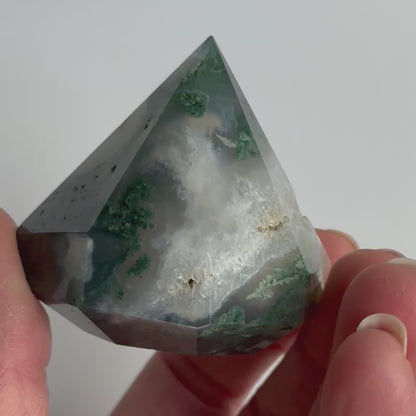 Moss Agate Diamond – Growth & Grounding