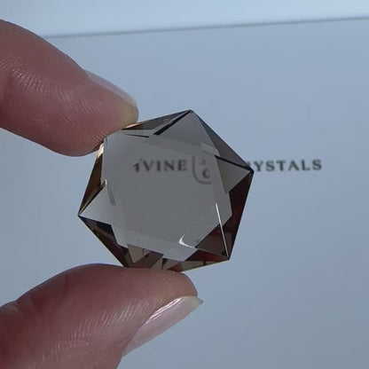 Star of David Smoky Quartz