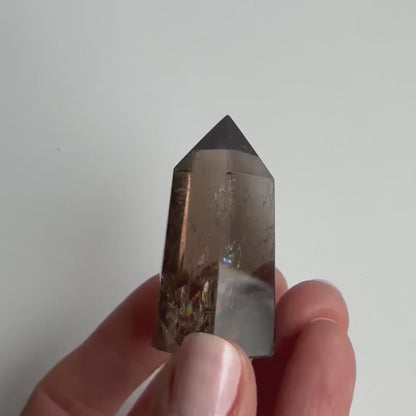 Smoky Quartz Crystal Tower