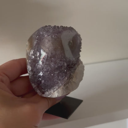 Amethyst Stalactites on Stand