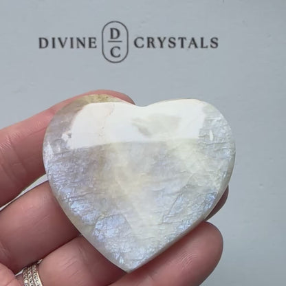 High Quality Moonstone Heart