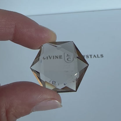 Star of David Smoky Quartz