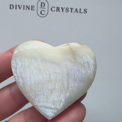 High Quality Moonstone Heart