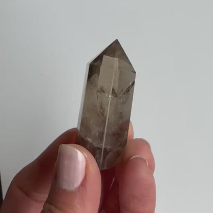 Smoky Quartz Crystal Tower