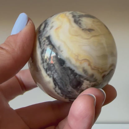Crazy Agate Sphere #1